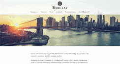 Desktop Screenshot of barclayi.com